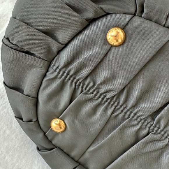 Prada - Grey Tessuto Gaufre Nylon - Crossbody Bag - Picture 7 of 16
